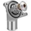 OCPTY Thermostat Housing Fit for Cadillac Escalade 2002,for Chevy Avalanche 1500 2003-2005,for GMC Savana 2500 2003-2006 Engine Coolant Thermostat