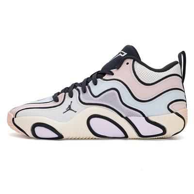 Scarpe da Basket Low-Top Ammortizzanti Antiscivolo e Resistenti all'Usura Tatum 3 Uomo Blu Rosa Jordan FZ6601-008