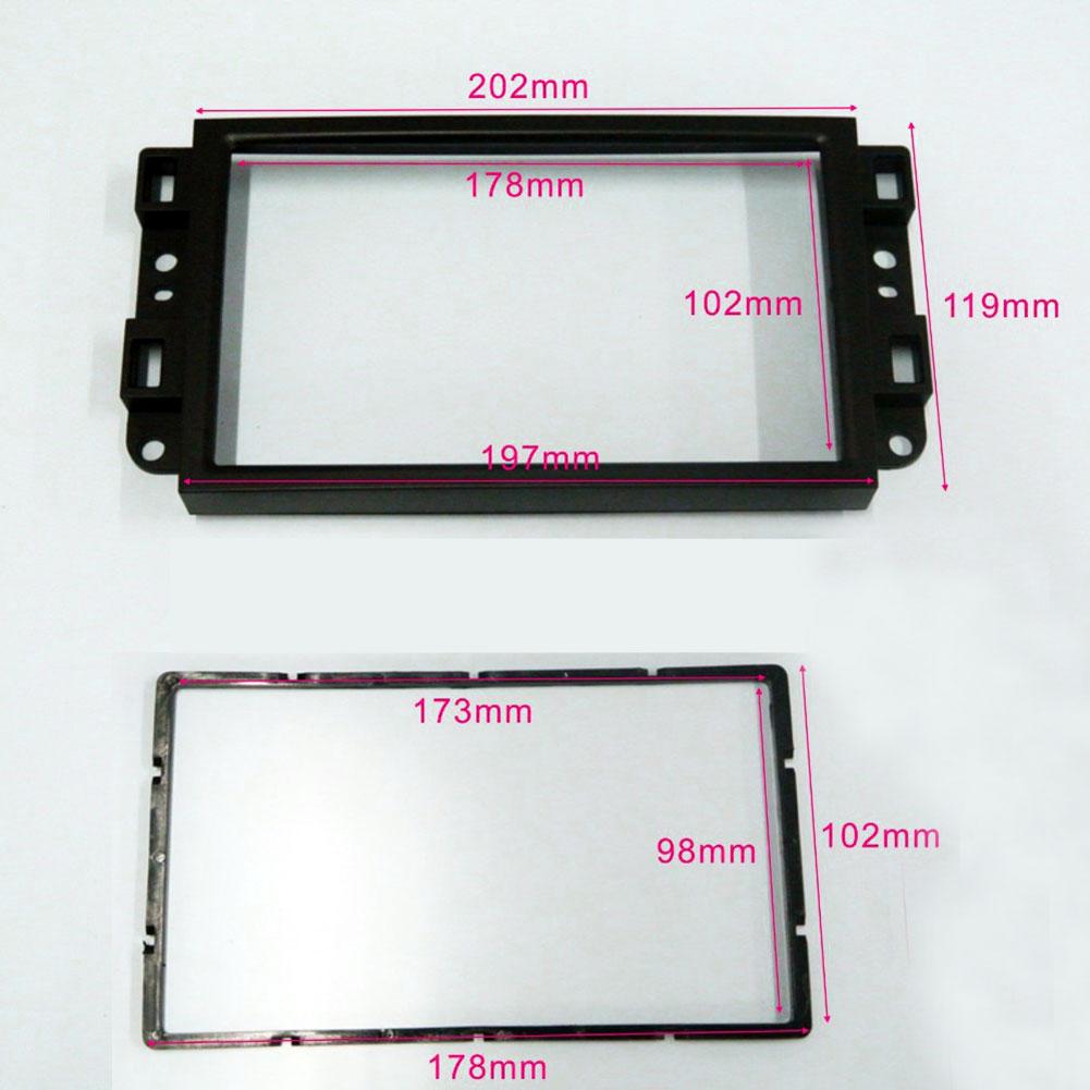 DVD Frame, Audio Adaptor, DashTrim Kits,Facia Panel Fit For Chevrolet Captiva/Lova/Gentra Double Din