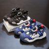 Boys Sports Sandals 2025 New Summer Rotating Button Bag Head Anti-kick Wet Water Beach Shoes Children's Sandals