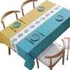 Nordic Style Tablecloth Stitching Color Waterproof Dinning Table Cover Wedding Party Rectangular Table Cloth Home Kitchen Decor