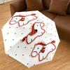 1PC Horse Pattern Umbrella-8-Rib Reinforced Portable Folding Travel Suitable for All Seasons Outdoor Daily Use-J383
