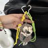 Handmade Wool Felt Pendant Bag Charm for Women