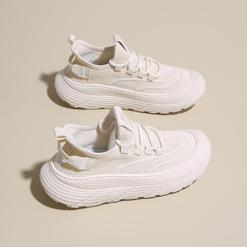 

Fashion Purple Womens Lightweight Summer Sports Shoes Soft Soled Fitness Jump Rope Running Flats Anti Shock Student Casual Sneakers Mesh 35 бежевый