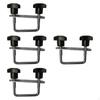 4 Pieces Roof Box U Bolt Clamp Car Van Mounting Fitting Kit Sturdy Multi Purpose Attachment Rooftop