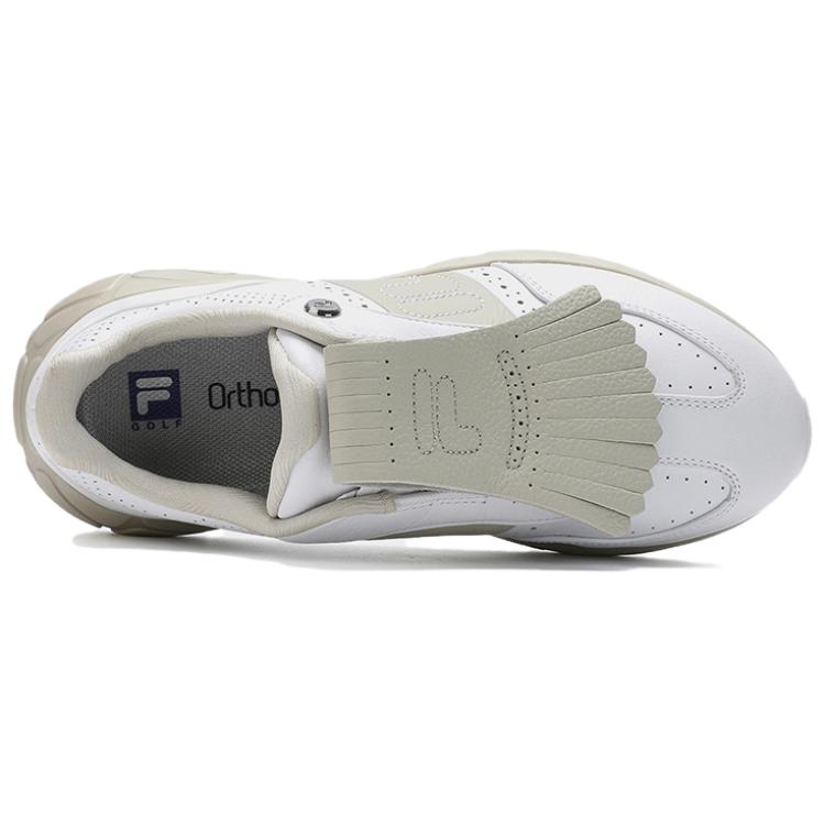 Fila Gf Driver Comfortable Durable Low Top Golf Shoes Women sneaker White A12W521705F-WT