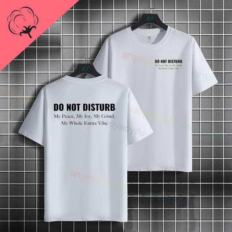 Funny Do Not Disturb Gaming Mode Activated Graphic Tshirt Casual 100cotton Short Sleeve Tshirt For Gamer Boys Girls Daily Wear
