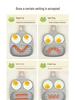 Three-in-One Non-stick Maifan Stone Breakfast Pan for Eggs & Burgers