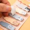 Cute Cat Sticky Notes & Bookmarks: Cartoon Index Markers, Student Classification Tabs, Reusable DIY Stickers