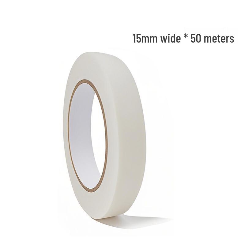 Colorful Washi Tape: Easy-tear, waterproof, no residue, writable, perfect for decoration; comes in various widths and lengths.