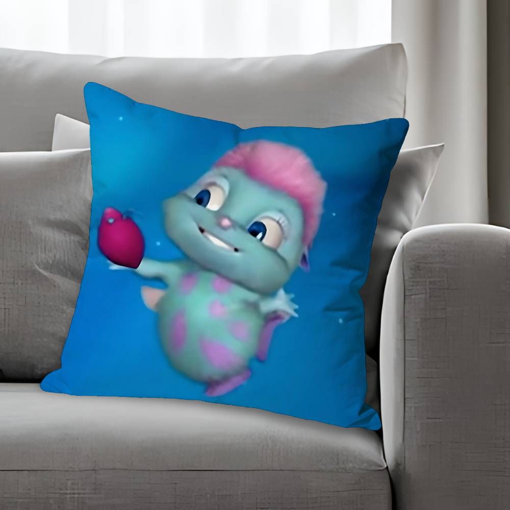 Cute Funny BBibblesS Pillow Cases for Bedroom Living Room Sofa Home Decor Polyester Cushion Cover with Zipper