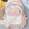 Schoolbag Cute Casual School Bag for Girls Junior High School Students Large Capacity Backpack Simple College Students High School Students Travel 