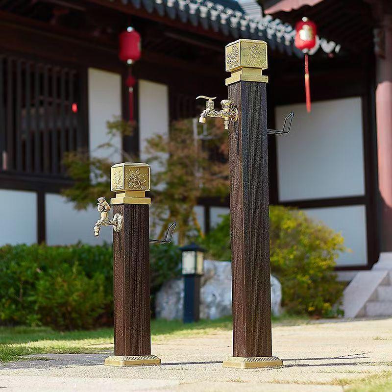 Pilar de Torneira de Jardim Exterior Anti-Congelante