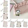 3 Inch Photo Card Pouches Photo Card Protector Sleeve Mini Photo Protector With Carry Hook For Backpacks Key Organizes