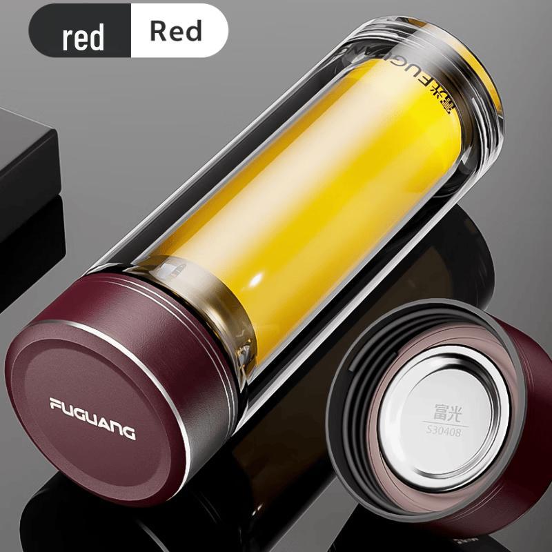 

FUGUANG Zhengyang G2125-SH Double-Layer Borosilicate Glass Water Bottle 450ml