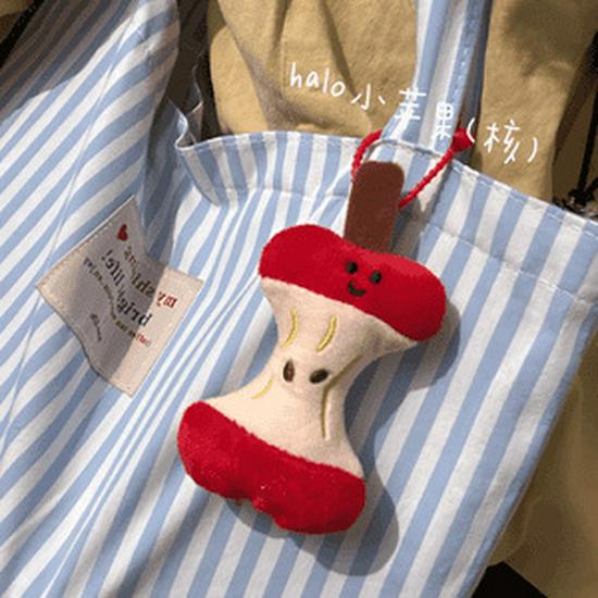 

Новое поступление: Креативный плюшевый брелок-подвеска в виде яблочного огрызка