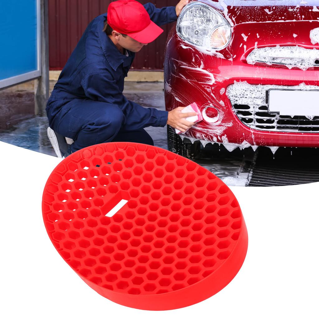 Car Wash Bucket Insert, Dirt Guard, Sand Catcher, Bucket Insert for Sediment Separation, Scrub Tool, Soft with High Quality PP Material