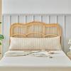 new quilted chemical fiber washed cotton long pillow football grid integrated pillow household double single couple pillow