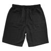 Mens Solid Color Jacquard Straight Casual Breathable Sports Beach Knee Length Shorts