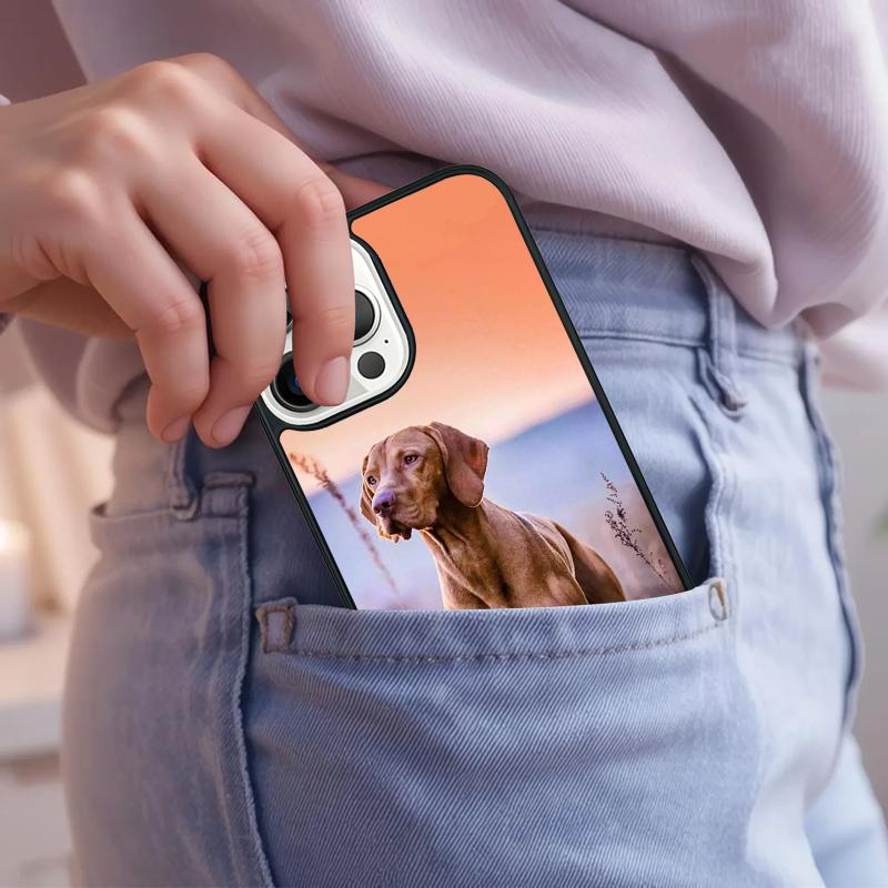 Hungarian Vizsla Dog Phone Case For iPhone 17 Air 15 16e 14 13 Pro Max Coque 12 11 Pro Max PLUS Cover