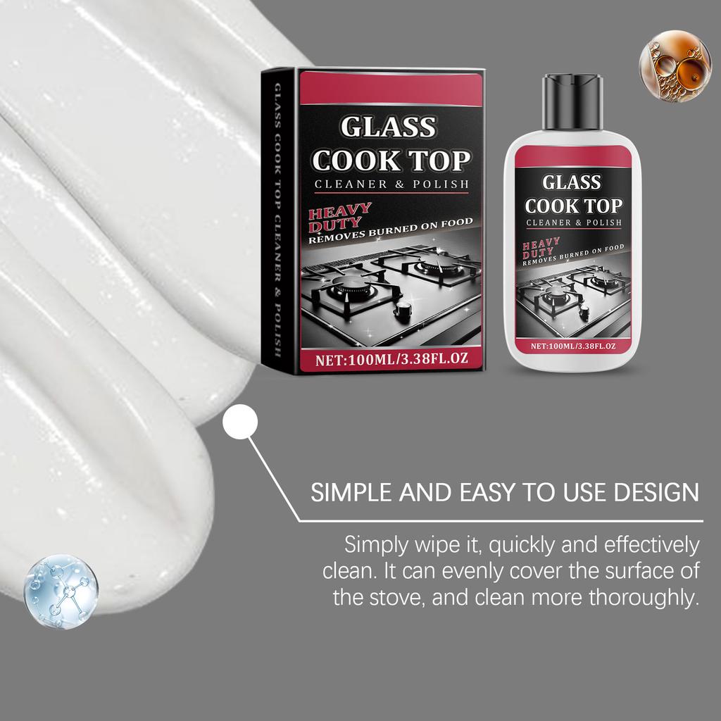 100ml Stove Polish for Night Use Efficiently Removes Stains and Polishes Surfaces Protecting Against Dirt