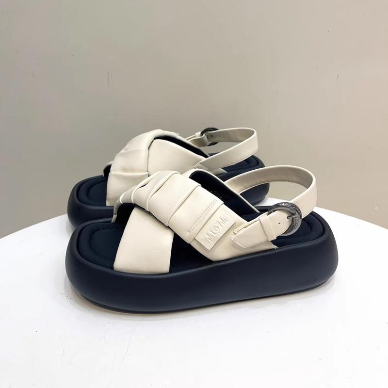 Summer new platform cross-toed Roman sandals