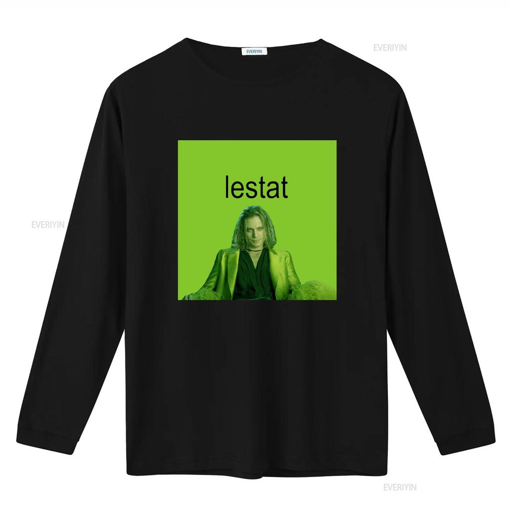 Lestat de Brat Lioncourt Stückgefärbtes T-Shirt Interview mit einem Vampir Vintage Gewaschen Atmungsaktiv Designerkleidung Stilvoll