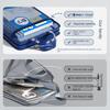 Multifunctional Transparent Subject Bag L Shaped File Folder Bag  School Office Supplies