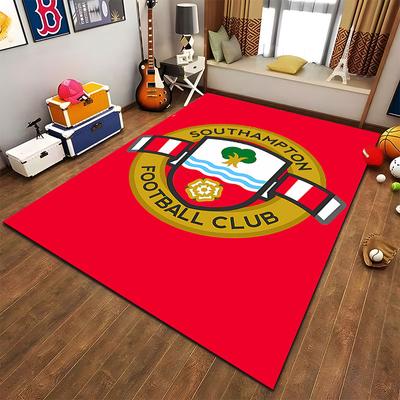 Tapis logo Southampton FC adapté comme tapis antidérapant pour le salon ou le tapis de chevet