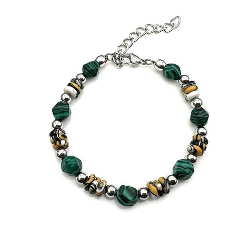 

Modern Steel Beaded Jewelry For Men Women Geometric Style Handmade Gift For Summer 2025