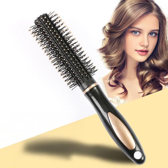 Air Cushion Hair Brush for Women Scalp Massage Round Brush with Ergonomic Handle