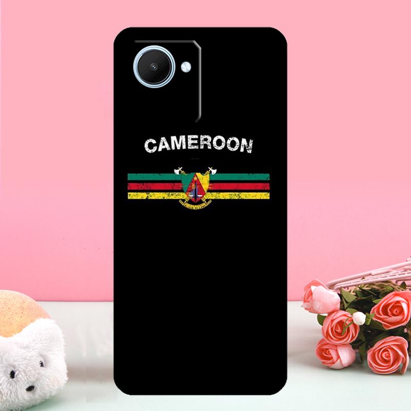 

Флаг Республики Камерун для Realme GT 5 Pro GT3 Neo5 9 10 11 12 Pro Plus C25s C21Y C30 C31 C33 C51 C53 C55 C35 чехол Realme 10 Pro