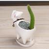 Drăguță pisică ghiveci de flori ghiveci suculente vază din ceramică de interior decor de grădină decorare ghiveci ghiveci cactus