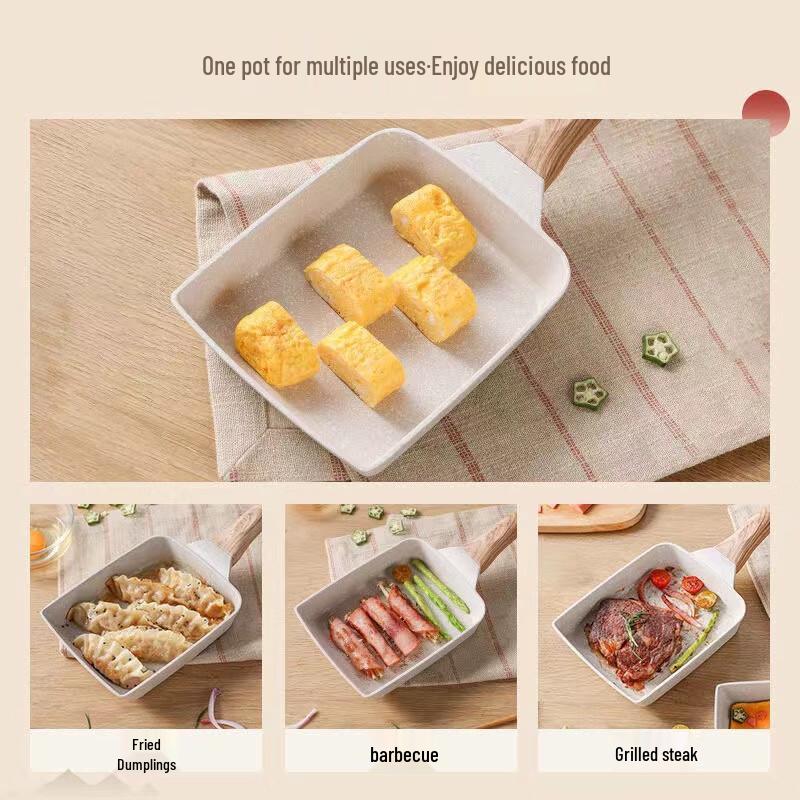 ZISIZ Maifan Stone Non-stick Flat Pan