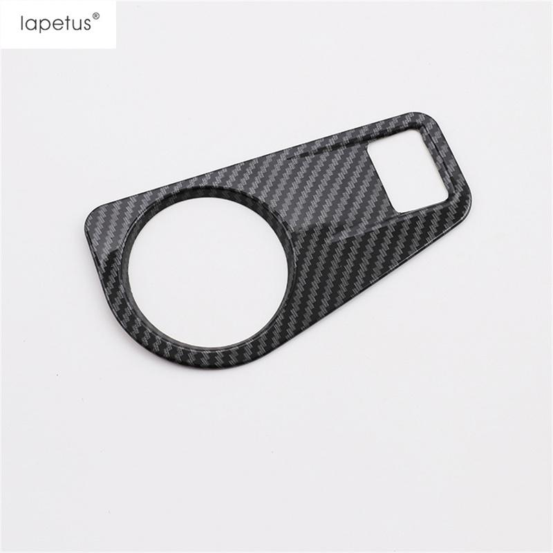 Car Head Light Lamp Switch Control Panel Decoration Cover Trim For Volkswagen VW Tiguan MK2 2016 -  Carbon Fiber Accessories