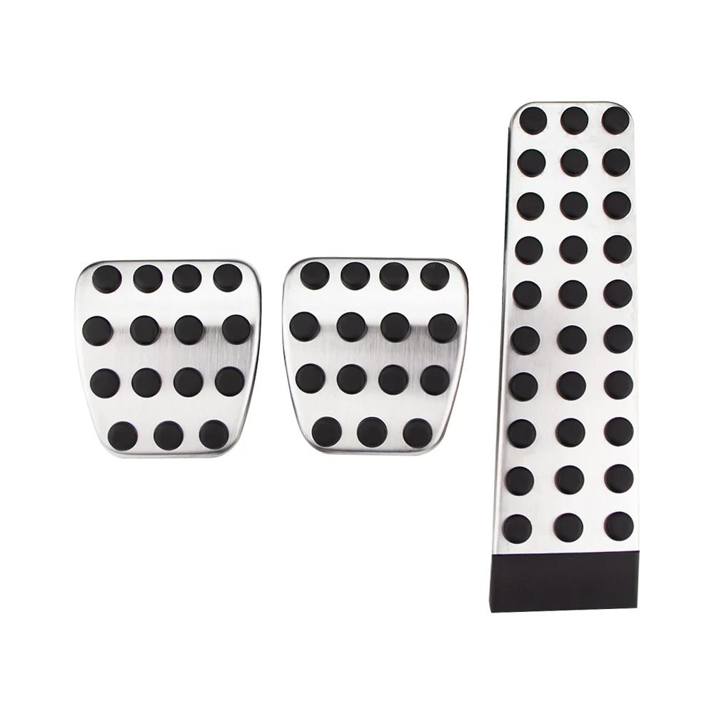 Car Pedal Cover for Mercedes Benz W126 1981-1991 W463 2002-2019 LHD Pedals Gas Accelerator Brake Foot Rest Pad Accessories