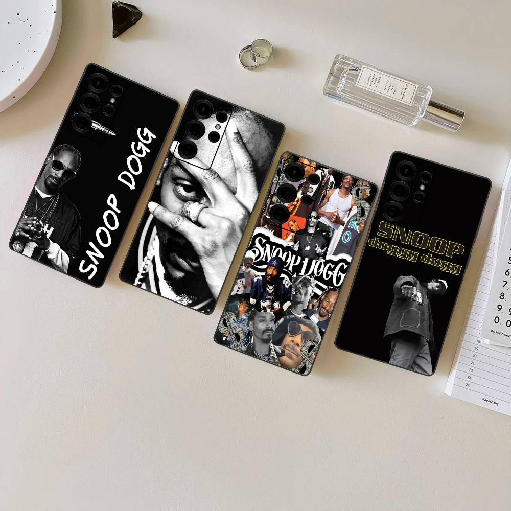 S-Snoop Singer Dogg Phone Case For Samsung S 24 Fe 25 Ultra Plus 20 Lite 21 30 22 23 24 22 Ultra 5G Fundas