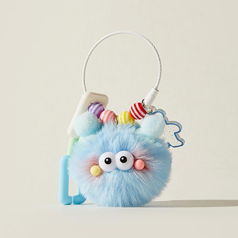 Charming Ladybug Blush Plush Keychain and Ornament