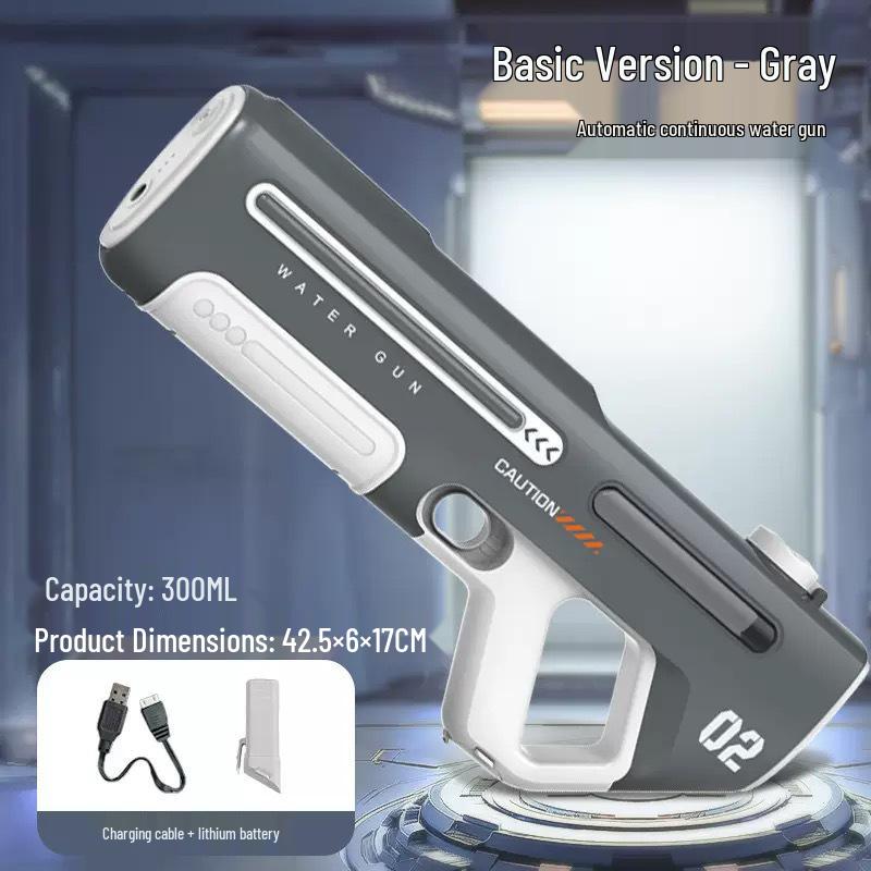 Pulse Electric High-Pressure Water Gun: Automatic Absorption & Strong Spray for Outdoor Fun