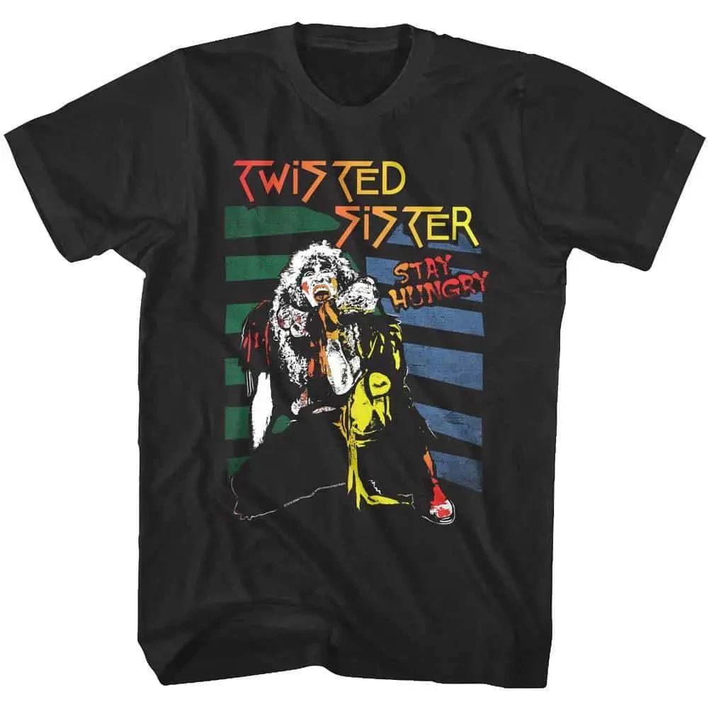 Twisted Sister Stay Hungry Men s T Shirt S