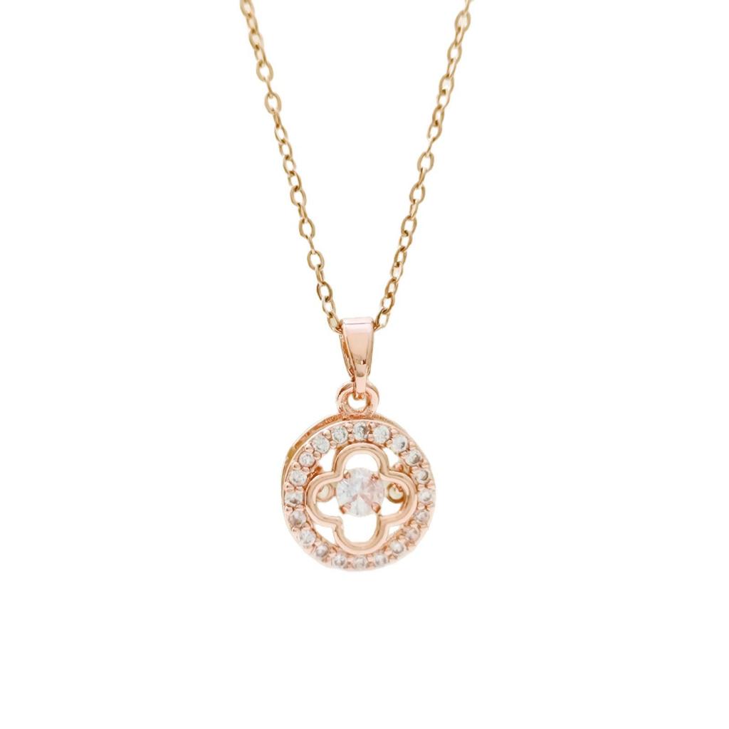 Elegant Women's Four-Leaf Clover Pendant Necklace – Luxurious, Versatile Fashion Accessory for a High-End Feel