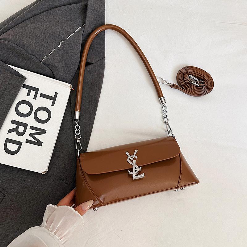 2025 Vielseitige Luxus-Baguette-Tasche: Hochwertige europäische & amerikanische Stil Schulter-/Crossbody-Tasche für Damen