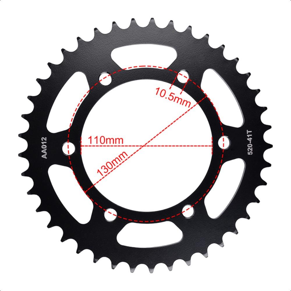 520-14T 520 41T Motorrad Vorderradritzel Zahnrad für Kawasaki EX 400 EX400 Ninja ABS Z400 ER400