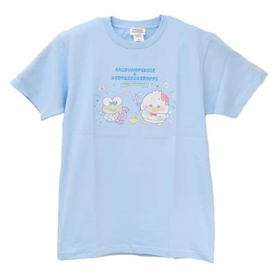 Pekkle the Duck & Kerokerokeroppi X DollyMix Petit Pekkle the Duck & Kerokerokeroppi X DollyMix Petit T-shirt, Light Blue, Size M