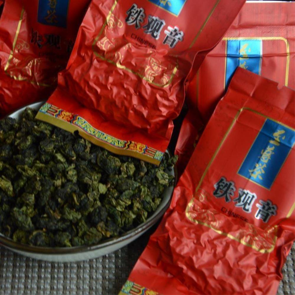 Tè TieGuanYin Profumo Oolong Tè Salutare Anxi Tieguanyin Tè 64 bustine piccole 500g