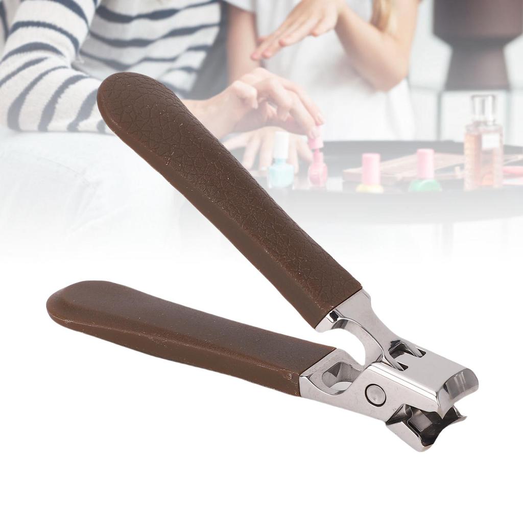 Wide Jaw Opening Nail Clipper Stainless Steel Finger Nail Cutter For Thick and Hard Nails