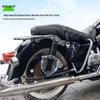 Harley Touring Rear Shock Absorber Dust Cover - Black Rubber Motorcycle Accessory