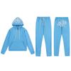 American loose hooded sweater Y2K men's and women's trendy brand hip-hop sweatpants street couple casual hoodie set foreign trade