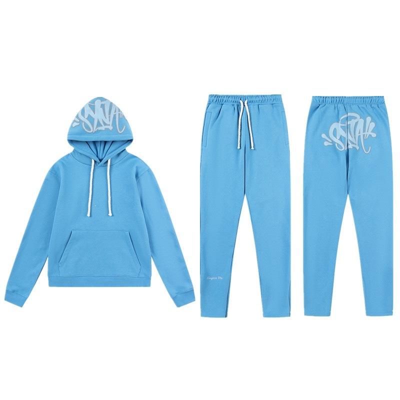 American loose hooded sweater Y2K men's and women's trendy brand hip-hop sweatpants street couple casual hoodie set foreign trade