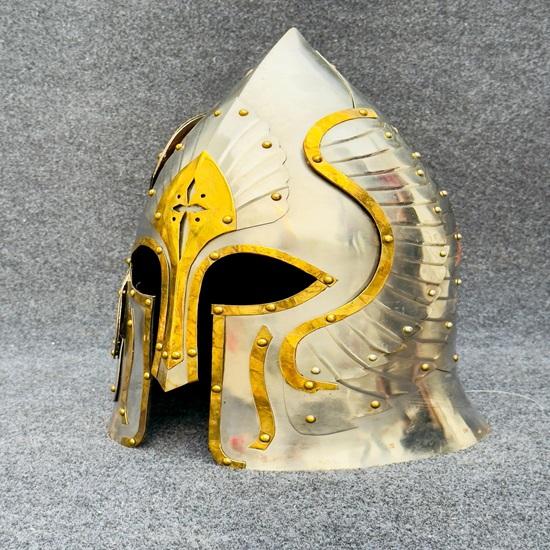 Lord of the Rings Helmet Gondor Knight Helmet Fully Wearable Armor LARP Halloween Costume Best Gift